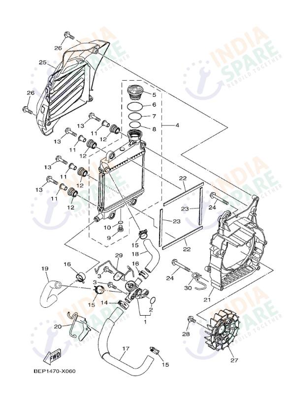 RADIATOR & HOSE